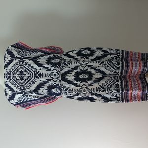 London Times abstract dress